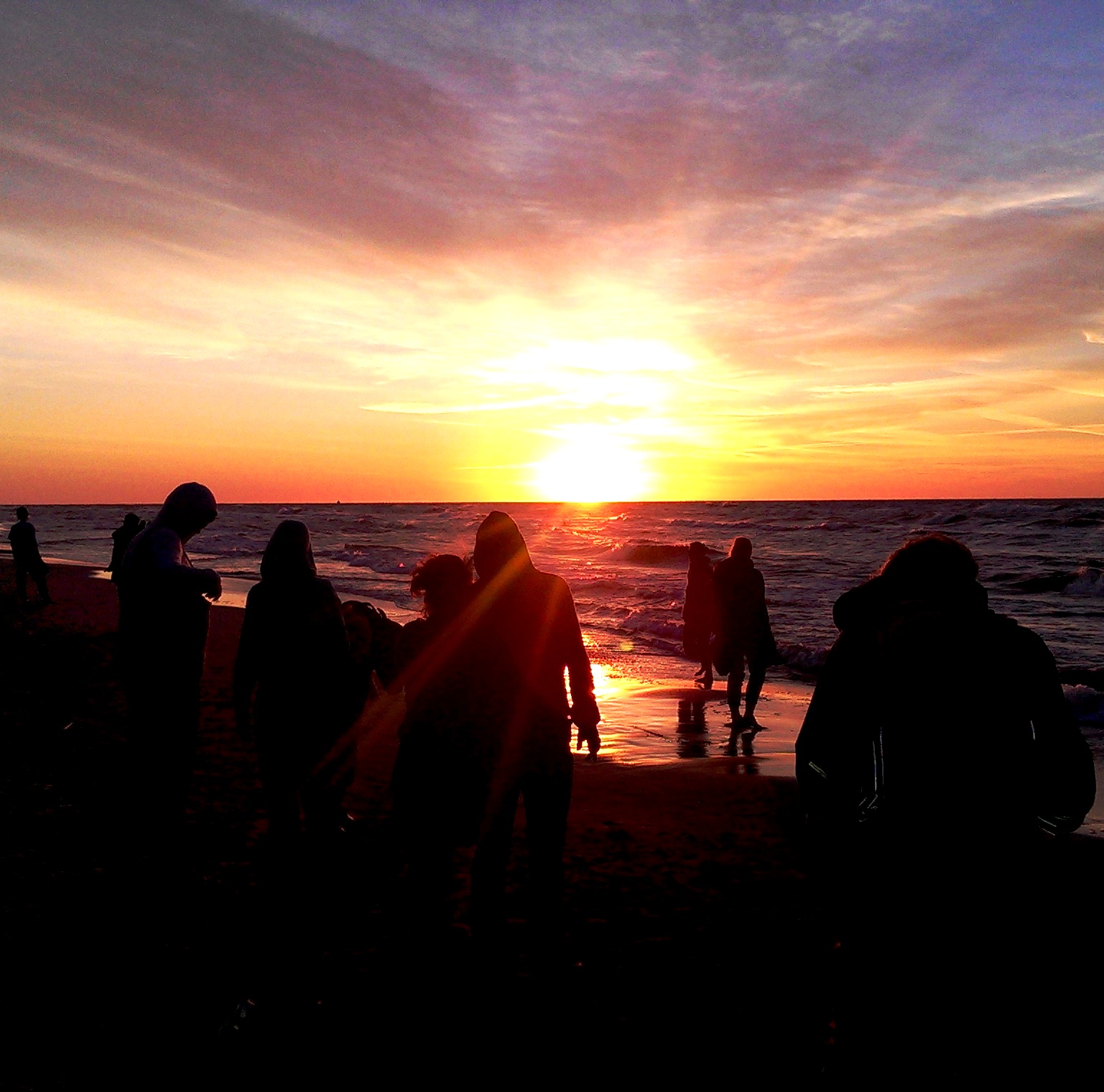 Plötzlich am Meer Festival in Polen: Romantischer Sonnenuntergang inklusive