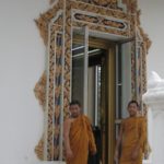 Junge Mönche in Bangkok