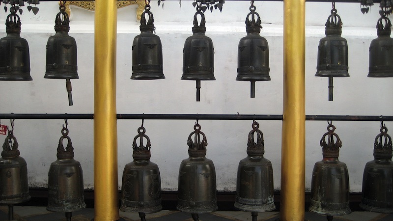 Glockenspiele im Wat Phra That