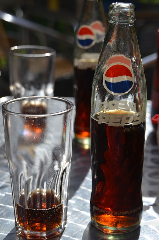 ...das macht Durst. Die Cola-Ein treuer Begleiter auf unserem Uruguay Trip