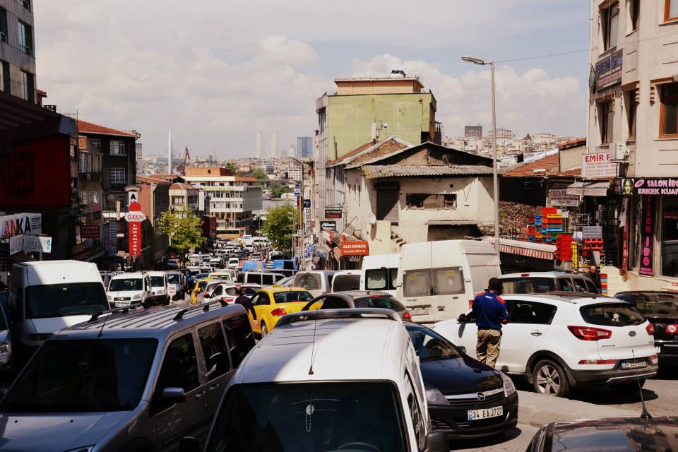 Verkehr in Istanbul ist nicht ohne