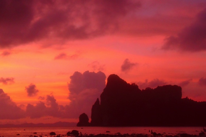 Sonnenuntergang auf Ko Phi Phi