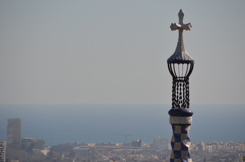 Tipps für Barcelona: Aussicht vom La Placa im Park Guell