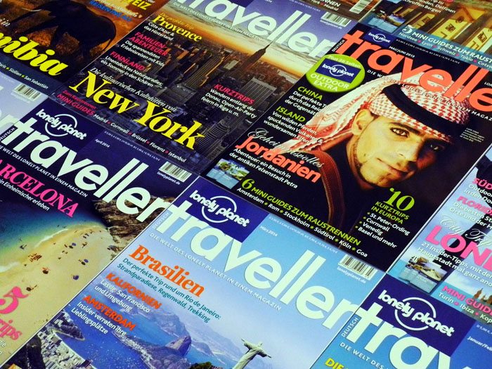 Reisemagazin von Lonely Planet - beste Geschenkidee für Reisesüchtige