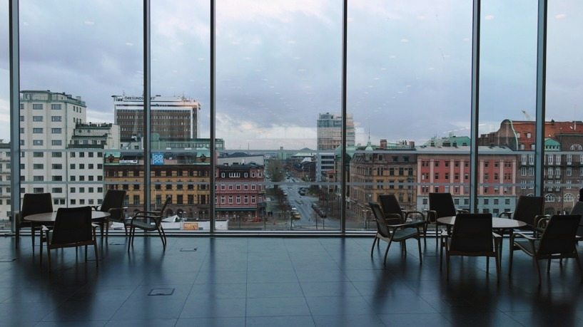 Urlaub in Malmö: Tipp - Ausblick von der Universitätsbibliothek (Main Campus)