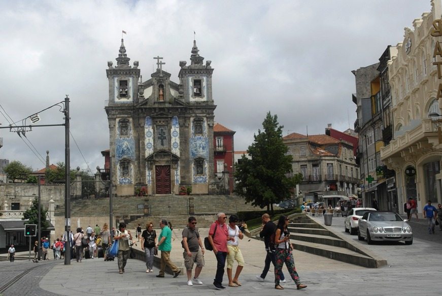 Porto Innenstadt Portugal - Church of Saint Ildefonso