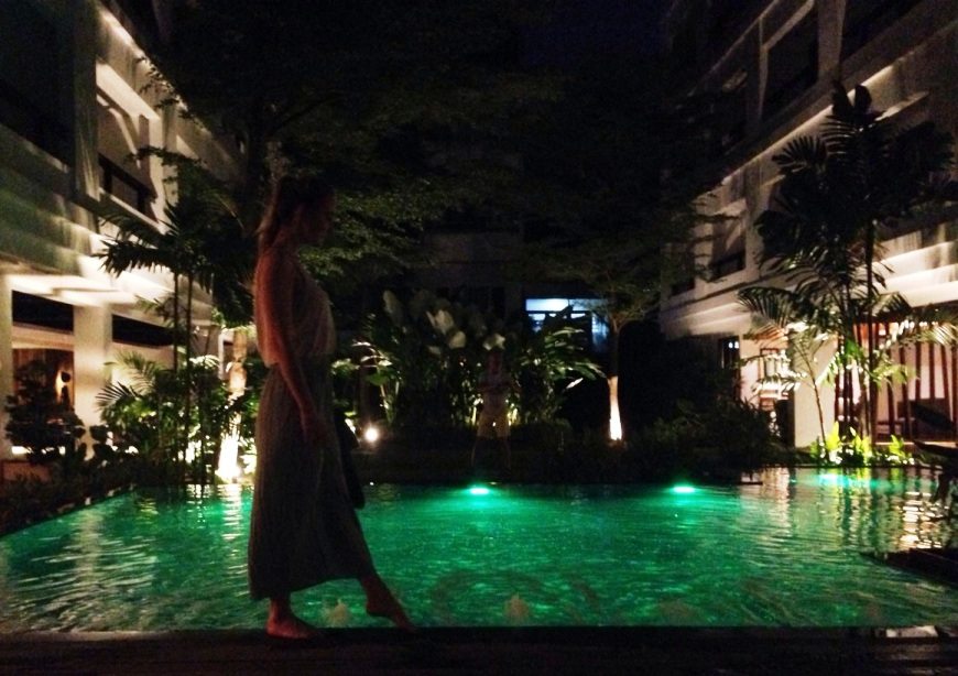 Glücklich ankommen im Hotel Uma Residence in Bangkok