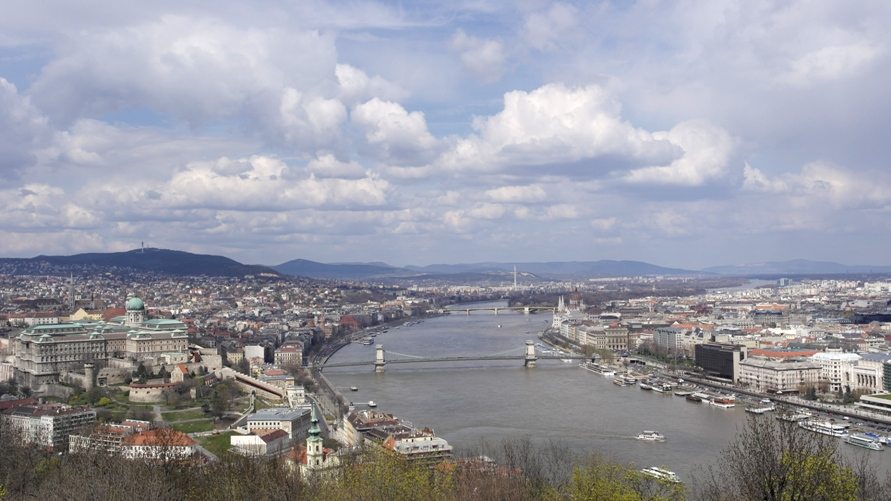 Blick vom Gellert-Berg auf Budapest: Toller Tipp
