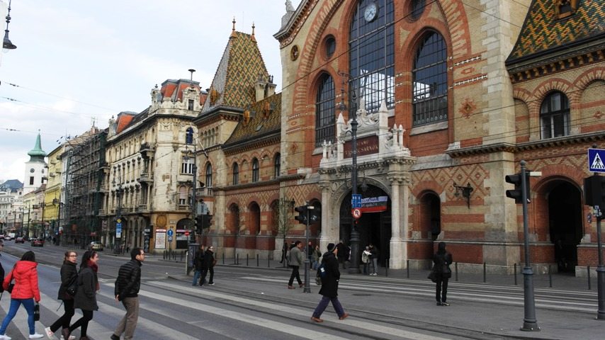 Die große Markthalle - ein toller Tipp für 3 Tage in Budapest