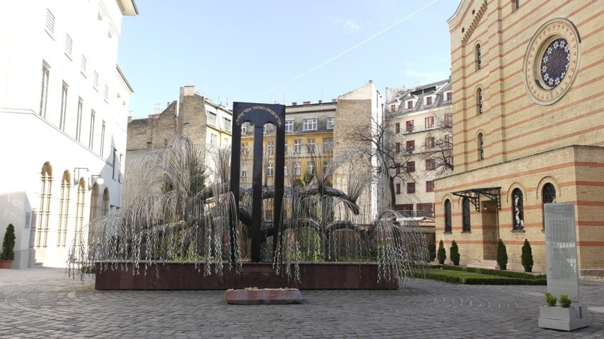 Holocaust Denkmal bei der Großen Synagoge in Budapest