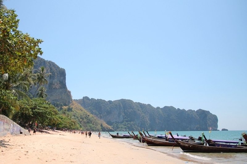Ao Nang Beach in Krabi, Thailand