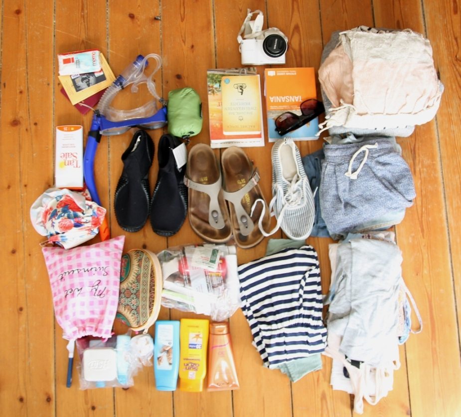 Backpack-Packliste für Fernreisen wie Thailand oder Sansibar