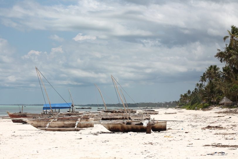 Wunderschöner Strand in Matemwe auf Sansibar
