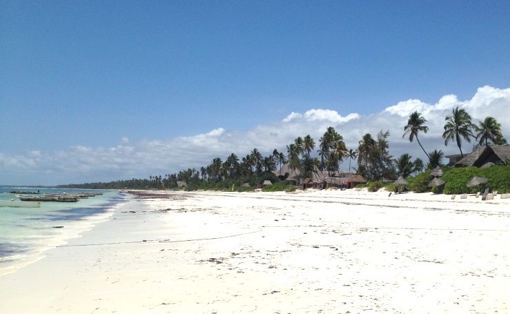 Puderzucker: Strand in Matemwe auf Sansibar