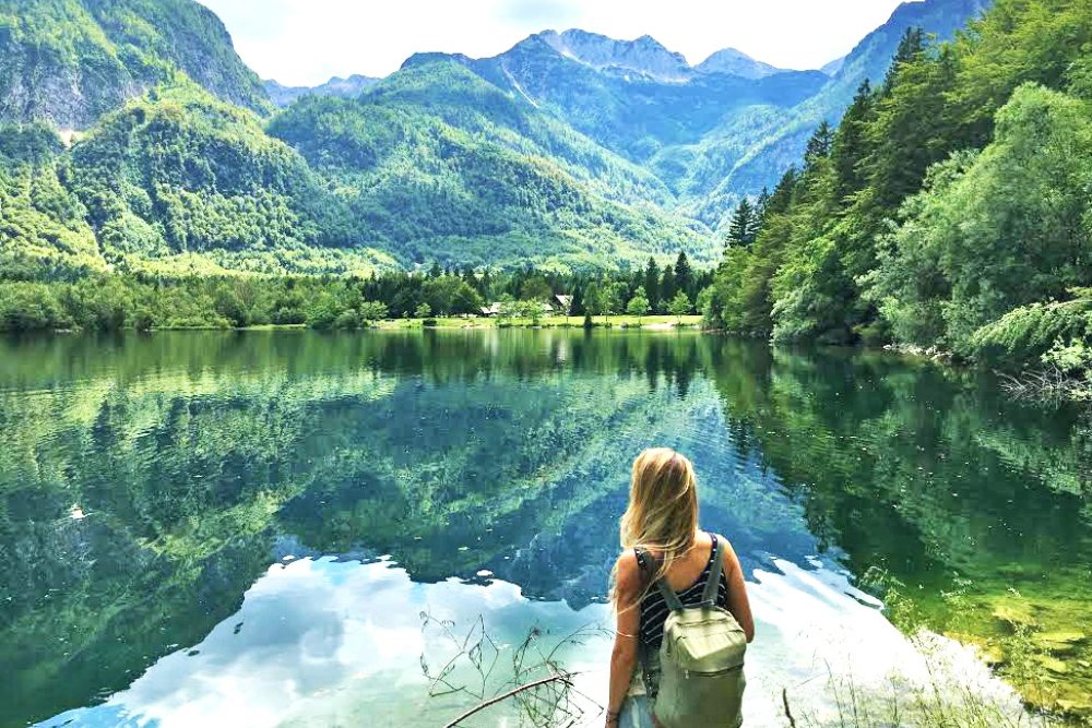 Freiheit pur am Lake Bohinj in Slowenien