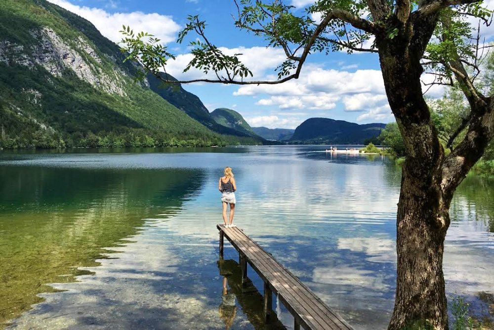 Lake Bohinj in Slowenien - toller Insidertipp für eine Rundreise
