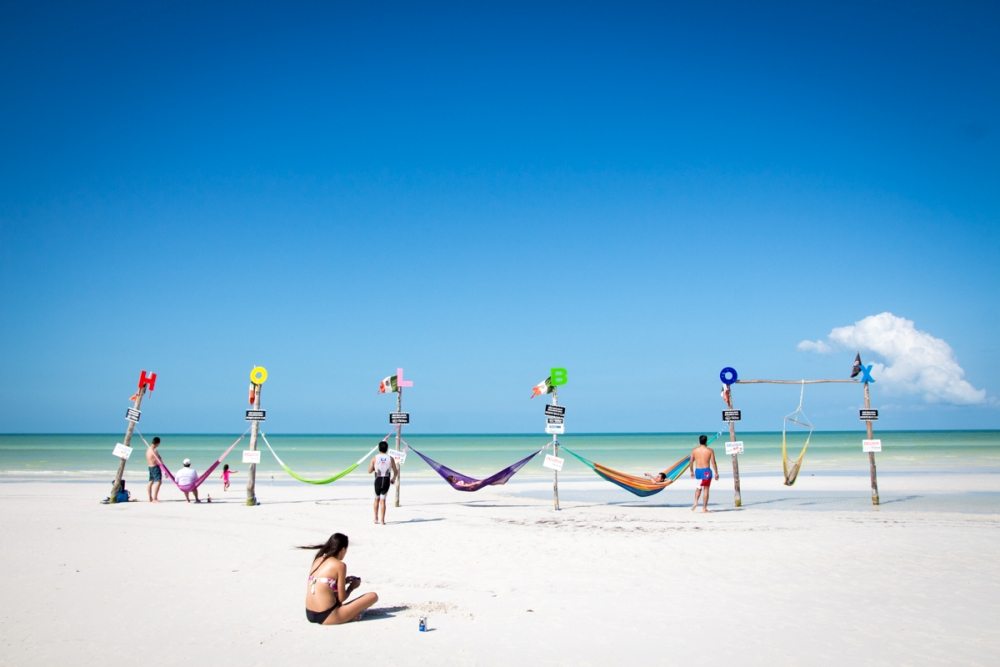 Isla Holbox Mexiko - wunderschöner Strand beim Start unserer Weltreise