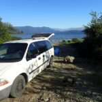 Wildcampen auf meienr Rundreise durch West-Kanada - hier auf Vancouver Island