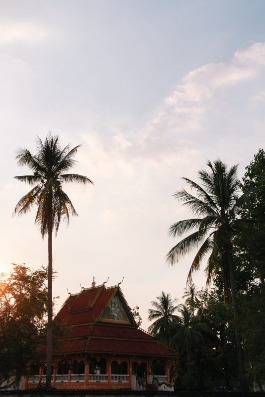 Tempel erkunden auf Don Khone im Süden von Laos - 4.000 Islands