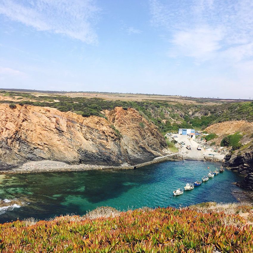 Portugal Route: Vila Nova de Milfontes an der Südwestküste