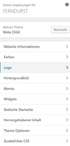 Einen eigenen Reiseblog erstellen mit dem Customizer von WordPress