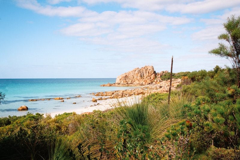 Westaustralien Route im Süden - Roadtrip Highlight Castle Bay am Cape Naturaliste
