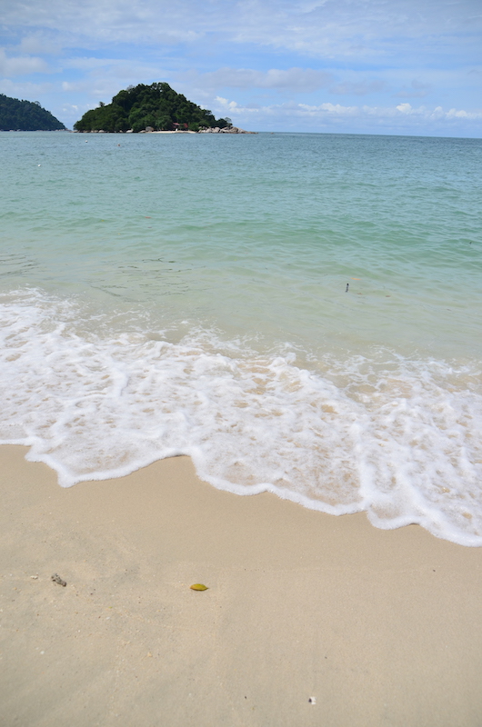 Türkises Wasser an der Westküste Malaysias: Hier auf Pangkor