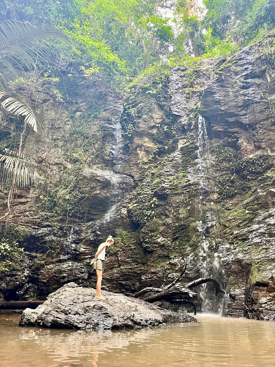 Thailand Erfahrungen 6 Wochen Route - Klong Chak Wasserfall ist ein Highlight auf Koh Lanta