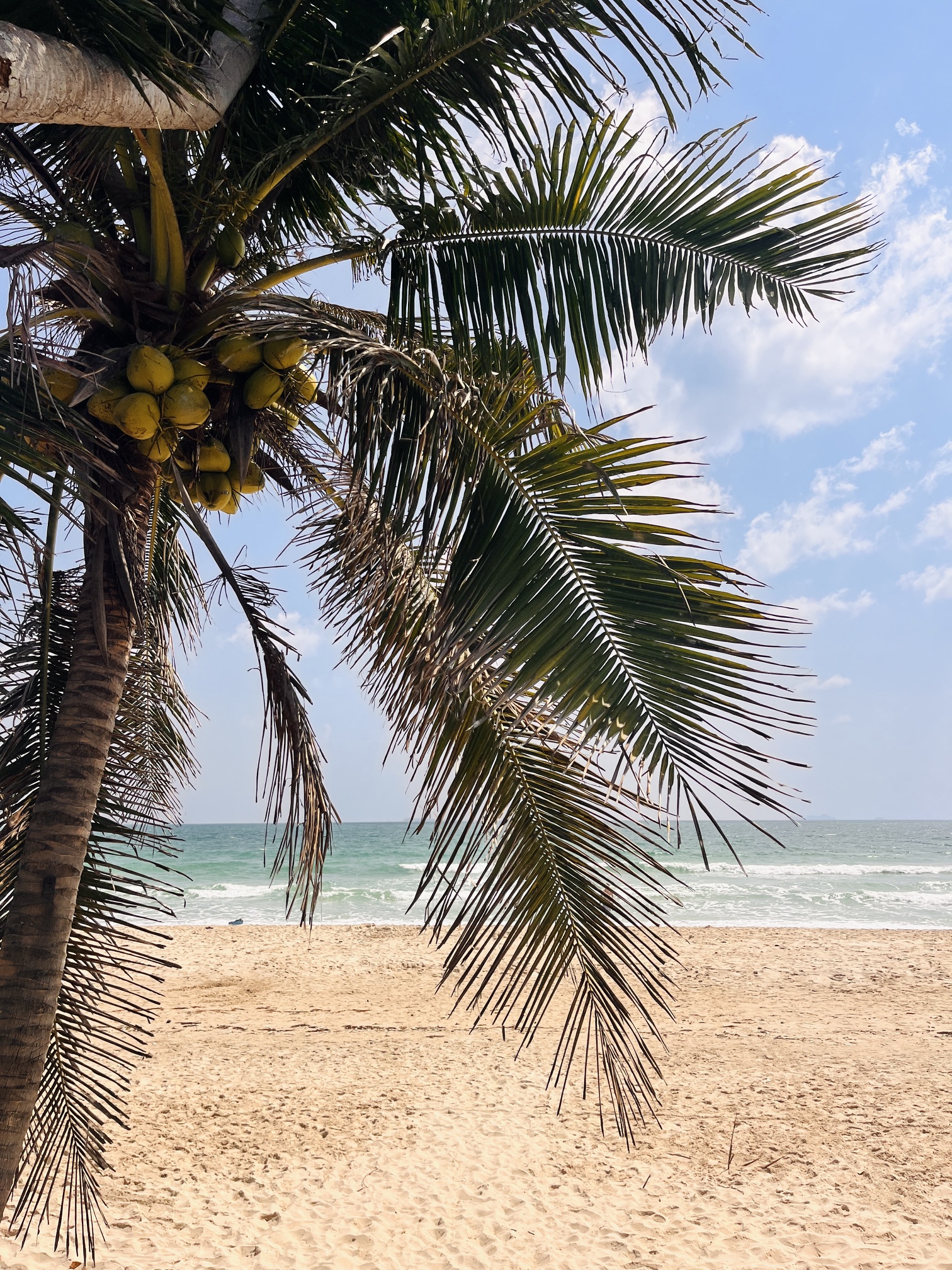 Strand in Chumphon Backpacking in Thailand